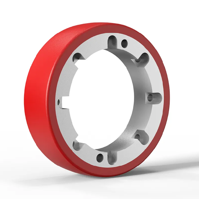 配有Eamflex材料胎面的聚氨酯驱动轮