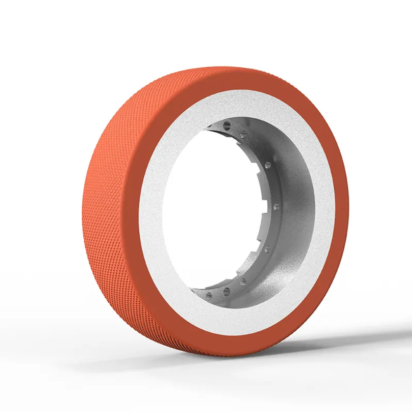 配有Eamflex材料胎面的聚氨酯驱动轮